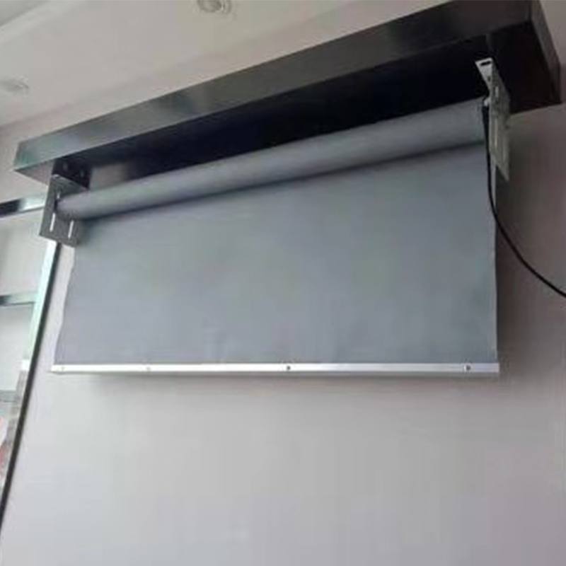 活動式柔性擋煙垂壁電動
